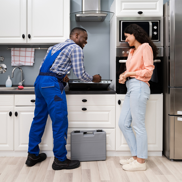 can you provide an estimate for cooktop repair before beginning any work in Saginaw County